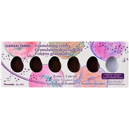 Acuarelas Gansai Tambi - Granulating Colors