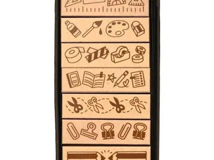 Set de sellos de hule - Stationery