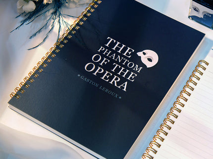 Cuaderno Impression - A5 - Líneas - Fantasma de la Ópera