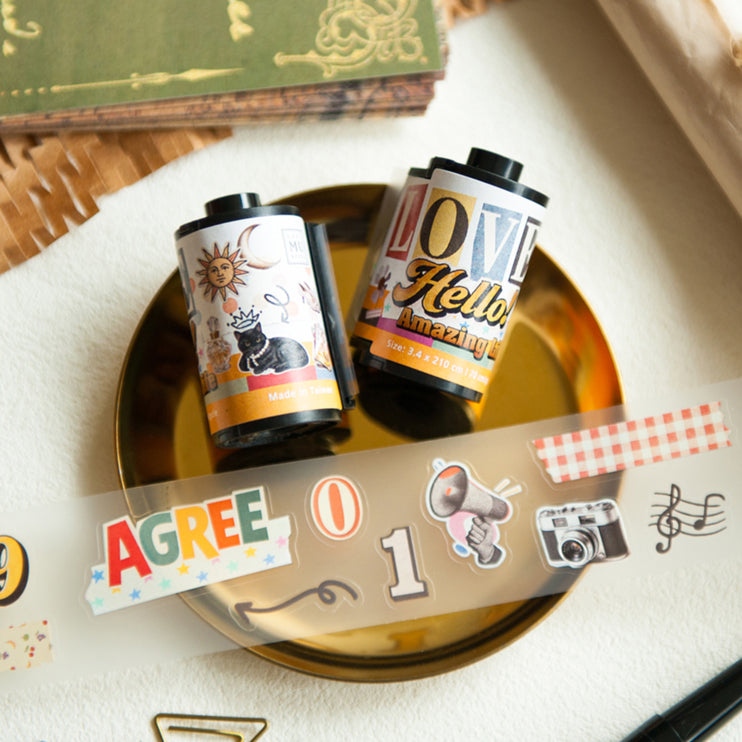 MU - PET Tape Kiss-Cut Roll Tape - 08