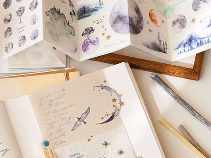 MU - Washi Tape Book - Charm of the Moon