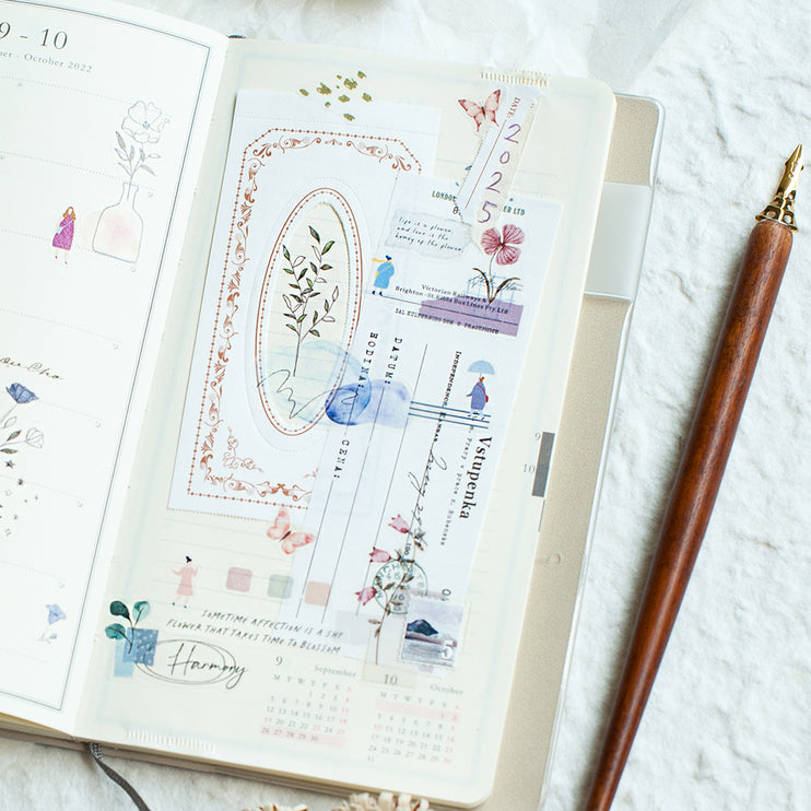 MU - Washi Tape Book - Girls in the Garden