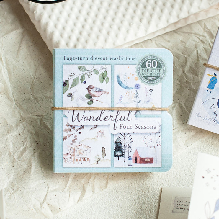 MU - Washi Tape Book - Wonderful Four Seasons