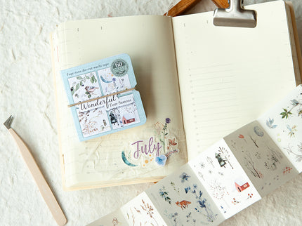 MU - Washi Tape Book - Wonderful Four Seasons