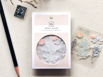 MU - Clear Splice Stamps - Flowers & Branches