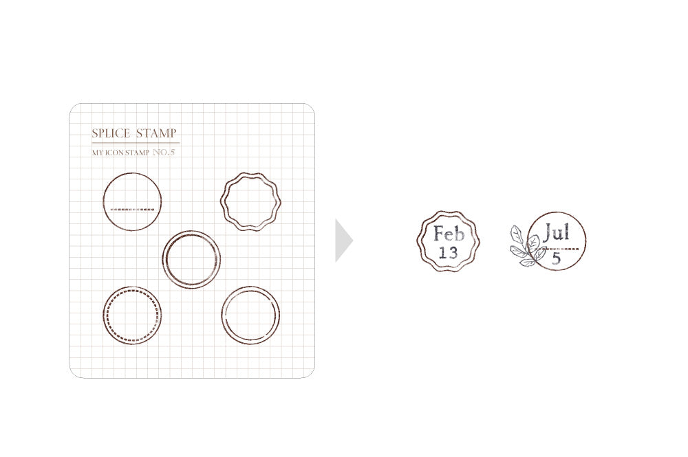 MU - Clear MU Icon Stamps - Small Frames A