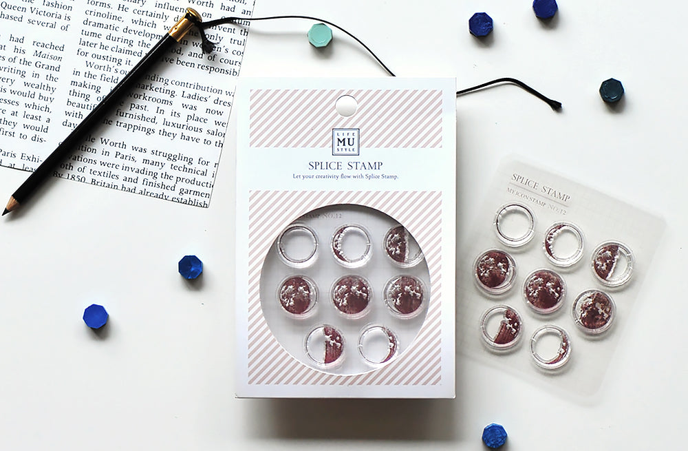 MU - Clear MU Icon Stamps - Moon Phases