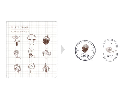 MU - Clear MU Icon Stamps - Forest