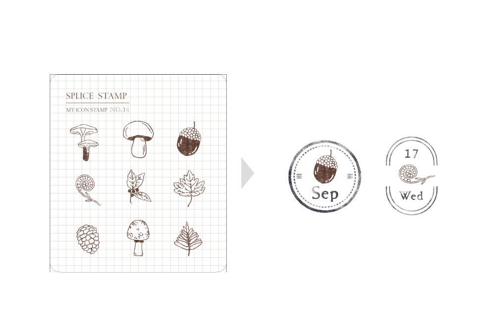 MU - Clear MU Icon Stamps - Forest