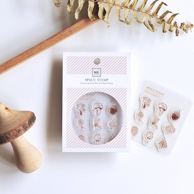 MU - Clear MU Icon Stamps - Forest