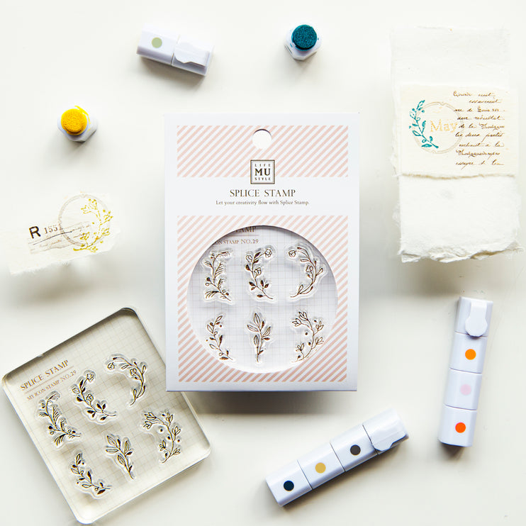 MU - Clear MU Icon Stamps - Sprigs