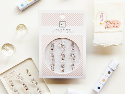 MU - Clear MU Icon Stamps - Hands