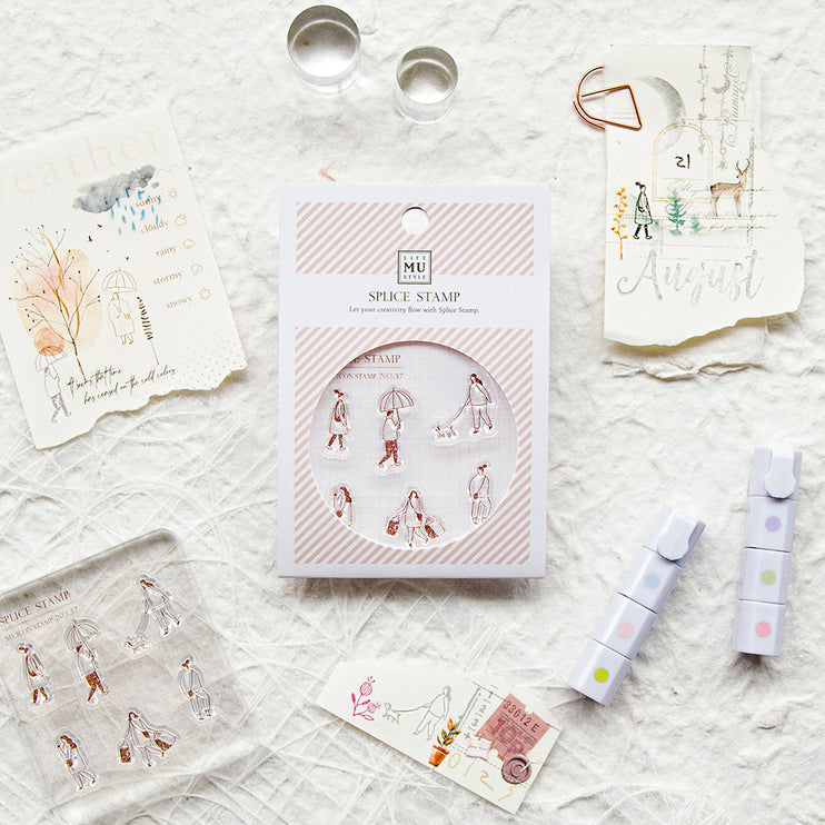 MU - Clear MU Icon Stamps - City People