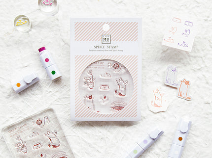 MU - Clear MU Icon Stamps - Cats