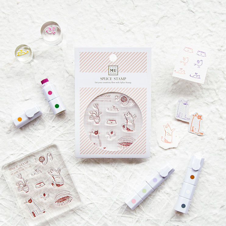 MU - Clear MU Icon Stamps - Cats