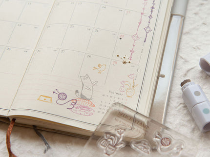 MU - Clear MU Icon Stamps - Cats