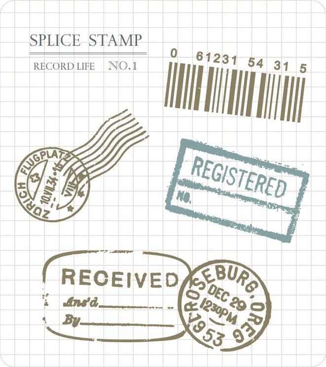 MU - Clear MU Record Stamp - Postal