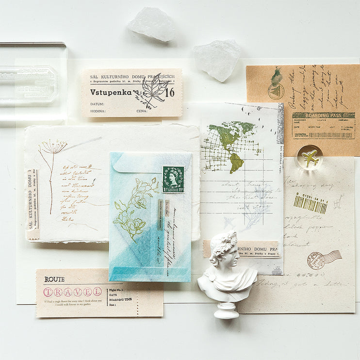 MU - Clear MU Record Stamp - Postal