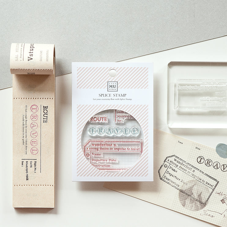 MU - Clear MU Record Stamp - Travel