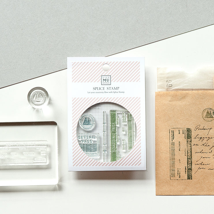 MU - Clear MU Record Stamp - Boarding Pass