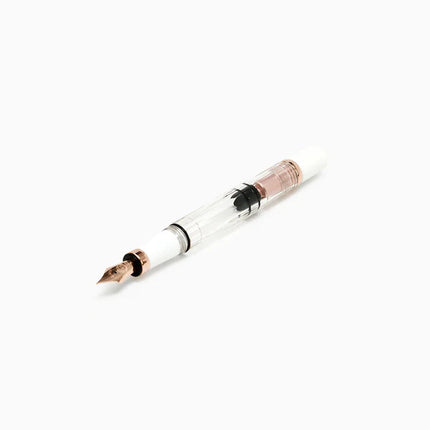 Pluma Fuente Diamond 580 Rose Gold - White