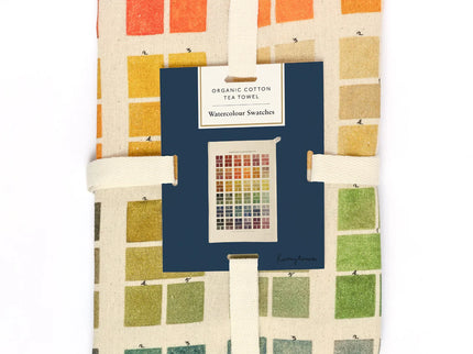 Toalla de Algodón Orgánico - Watercolour Swatches