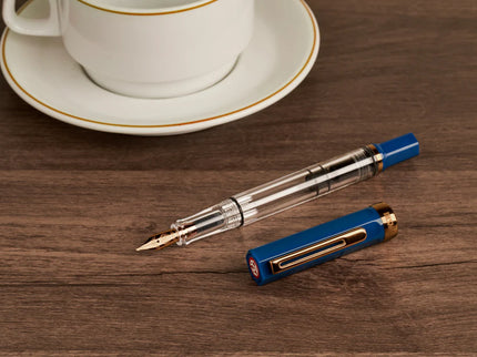 Pluma Fuente Eco Bronze - Indigo Blue