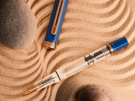 Pluma Fuente Eco Bronze - Indigo Blue
