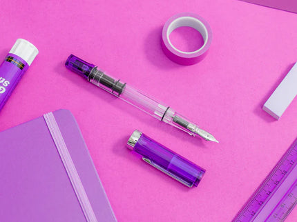 Pluma Fuente Eco - Transparent Purple
