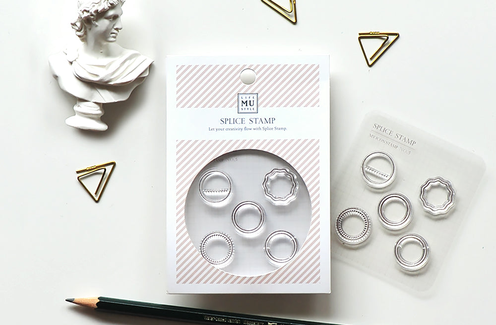 MU - Clear MU Icon Stamps - Small Frames A