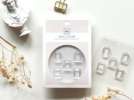 MU - Clear MU Icon Stamps - Small Frames B
