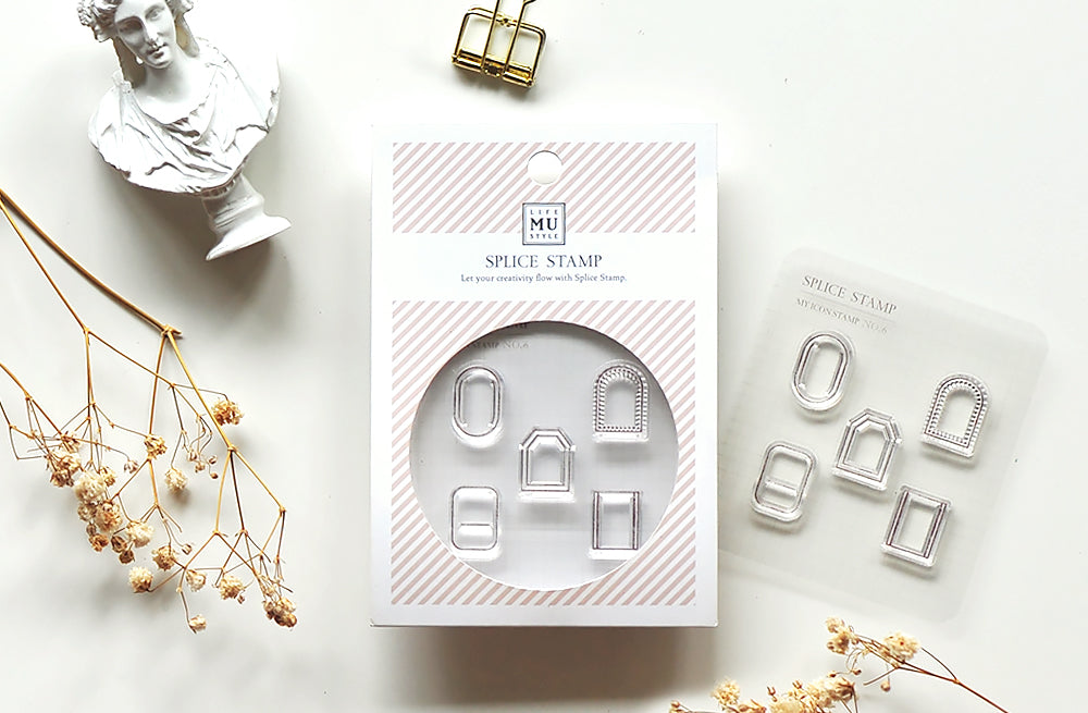MU - Clear MU Icon Stamps - Small Frames B