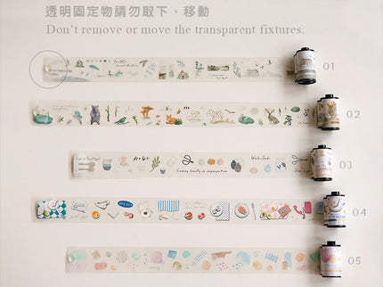 MU - PET Tape Kiss-Cut Roll Tape - 04