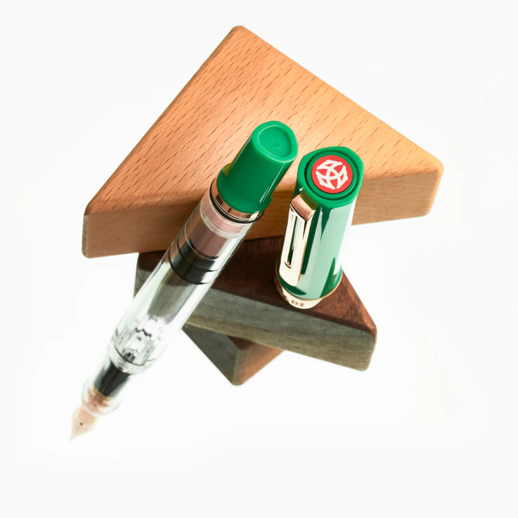 Set Pluma Fuente Eco T - Royal Jade Rose Gold Set with Ink