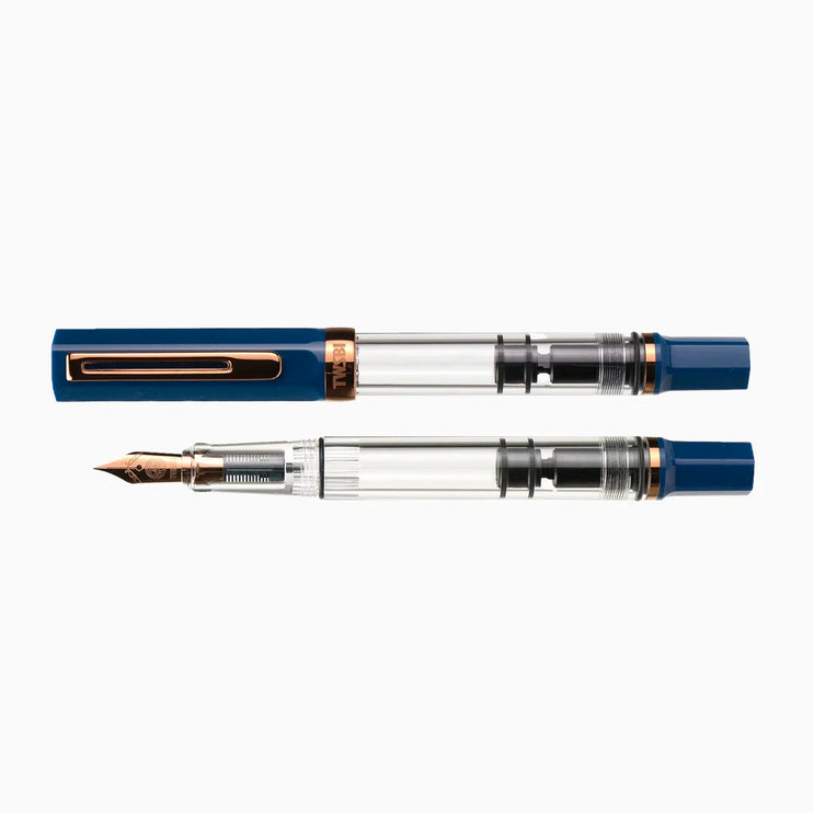 Pluma Fuente Eco Bronze - Indigo Blue