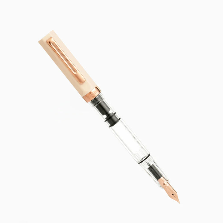 Pluma Fuente Eco Rose Gold - Creme