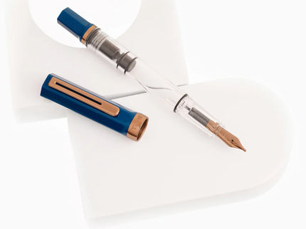 Pluma Fuente Eco Bronze - Indigo Blue