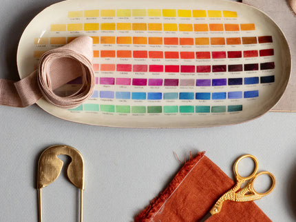 Enamel Tray - Nomenclature of Colours
