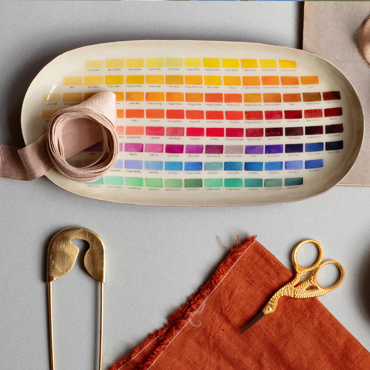 Enamel Tray - Nomenclature of Colours