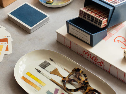 Enamel Tray - The art of Colouring