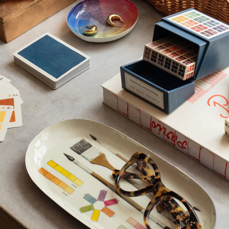 Enamel Tray - The art of Colouring