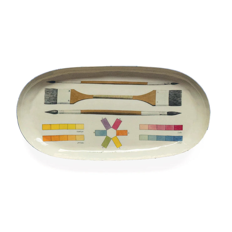 Enamel Tray - The art of Colouring