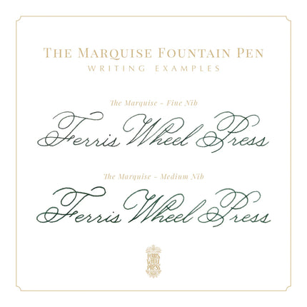 The Marquise Fountain Pen - After Hours (F)