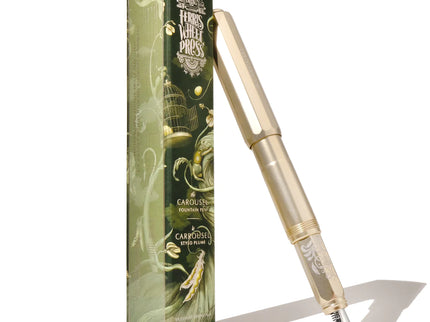 Aluminum Carousel Fountain Pen - Brilliant Beanstalk (Edición Limitada)