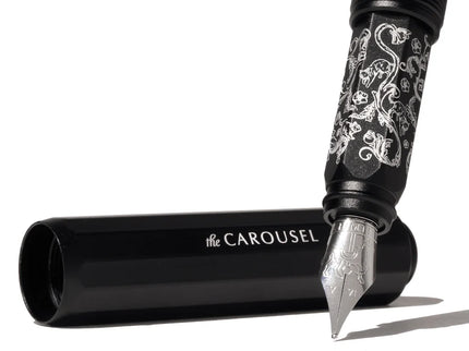 Aluminum Carousel Fountain Pen - Bearrington Black (Edición Limitada)