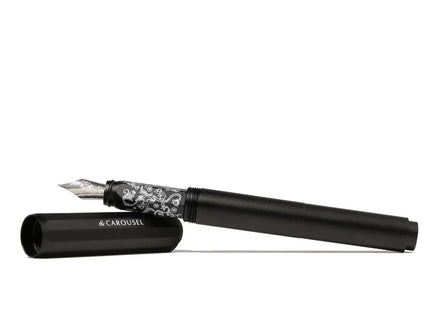 Aluminum Carousel Fountain Pen - Bearrington Black (Edición Limitada)