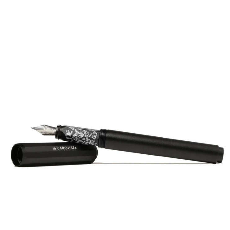 Aluminum Carousel Fountain Pen - Bearrington Black (Edición Limitada)