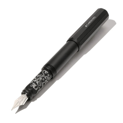 Aluminum Carousel Fountain Pen - Bearrington Black (Edición Limitada)