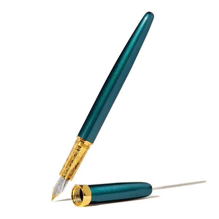 The Bijou Fountain Pen - Printmaker's Teal