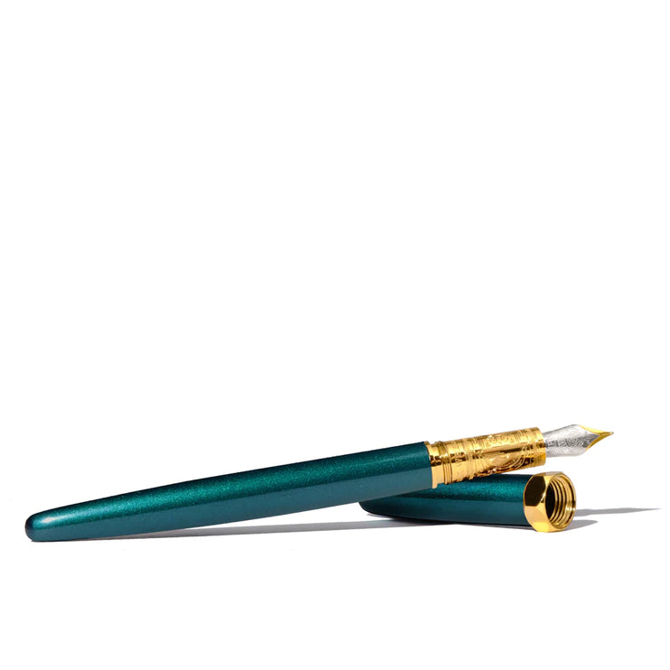 The Bijou Fountain Pen - Printmaker's Teal